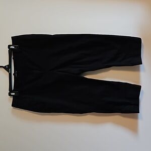 Talbots Signature fit capri black size 10